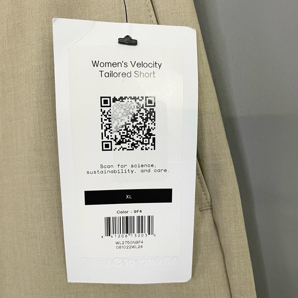 Ministry of Supply Women's Velocity Tailored Short Flax NWT - Picture 6 of 13